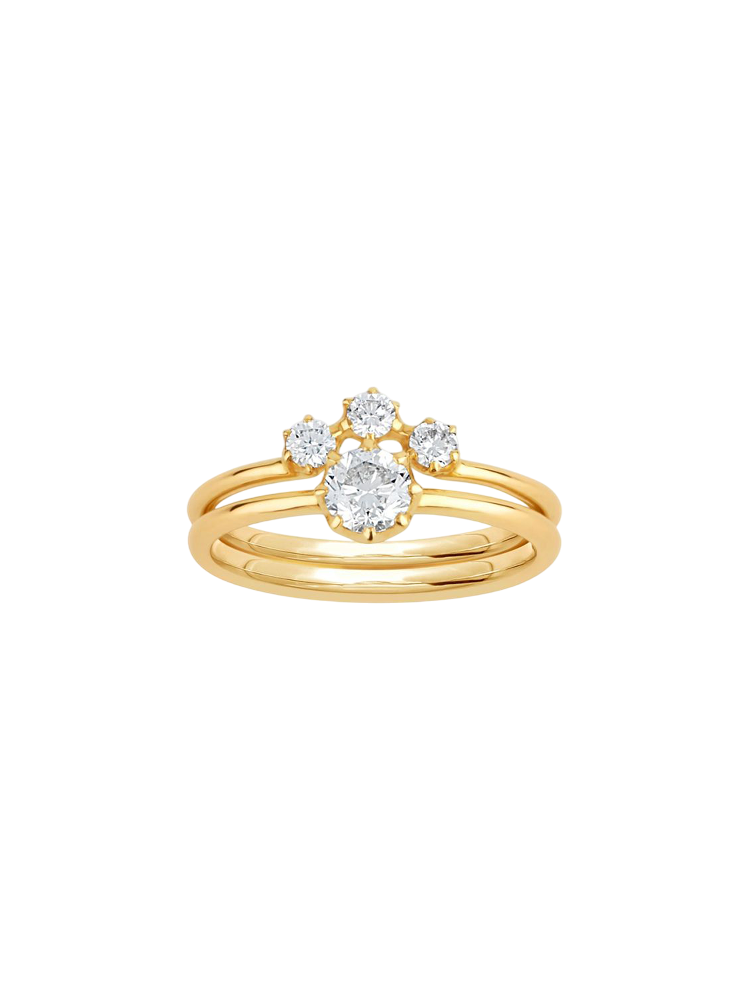 Ellie diamond solitaire ring